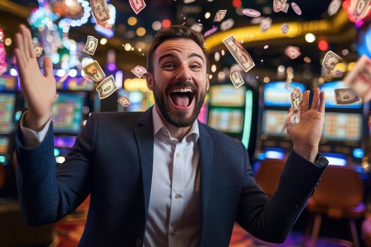 bentuk live-dealer blackjack table displayed on mobile screen